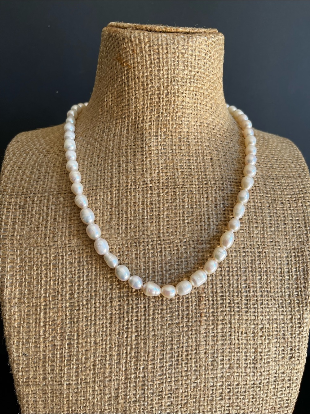 New genuine Freshwater Pearl Necklace .